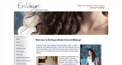 Desktop Screenshot of envoguebridalhair.com
